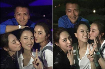 經(jīng)紀人霍汶希與謝霆鋒twins